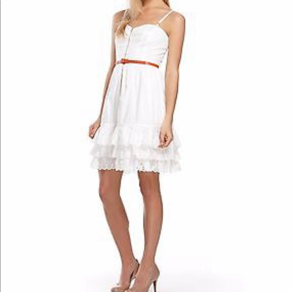 Tracy Feith For Target White Cotton Summer Dress